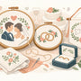 12 Wedding Embroidery Examples Guests Will Love