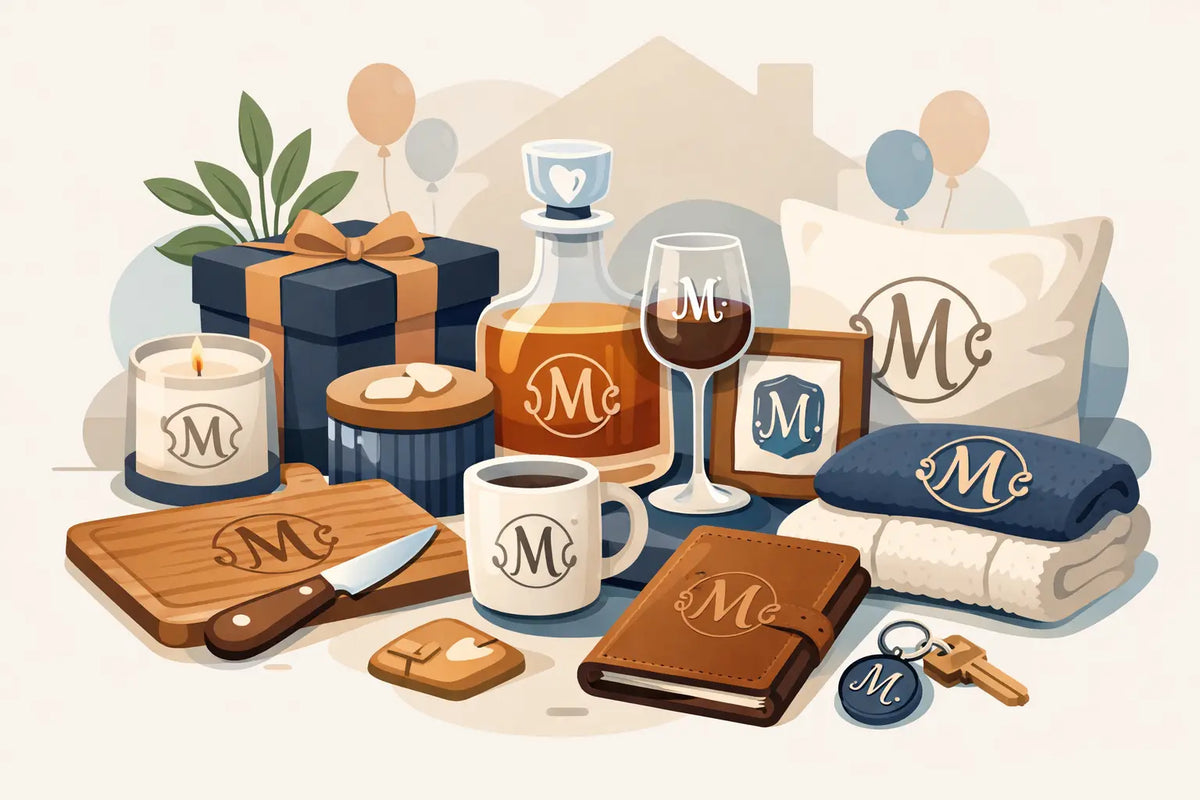 12 Best Housewarming Gifts With Monograms