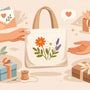 How to Gift Embroidered Tote Bags Thoughtfully