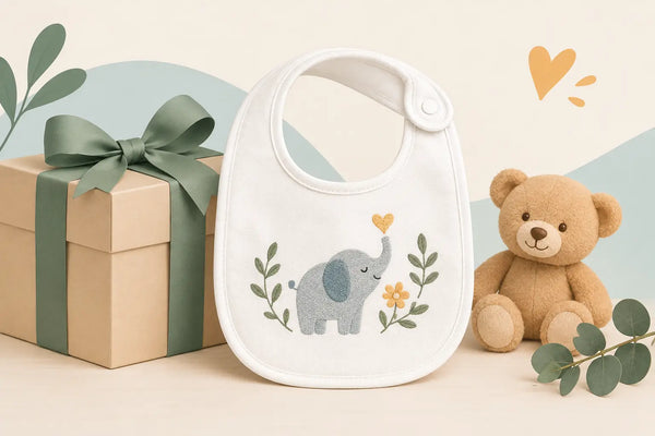 Embroidered Baby Bib Review for Gift Shoppers