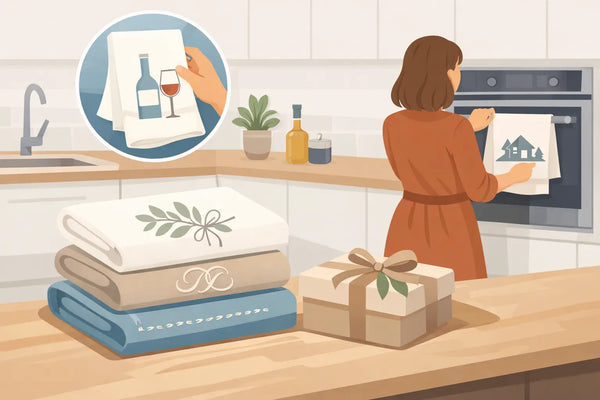 Why Personalized Hostess Kitchen Towels Work