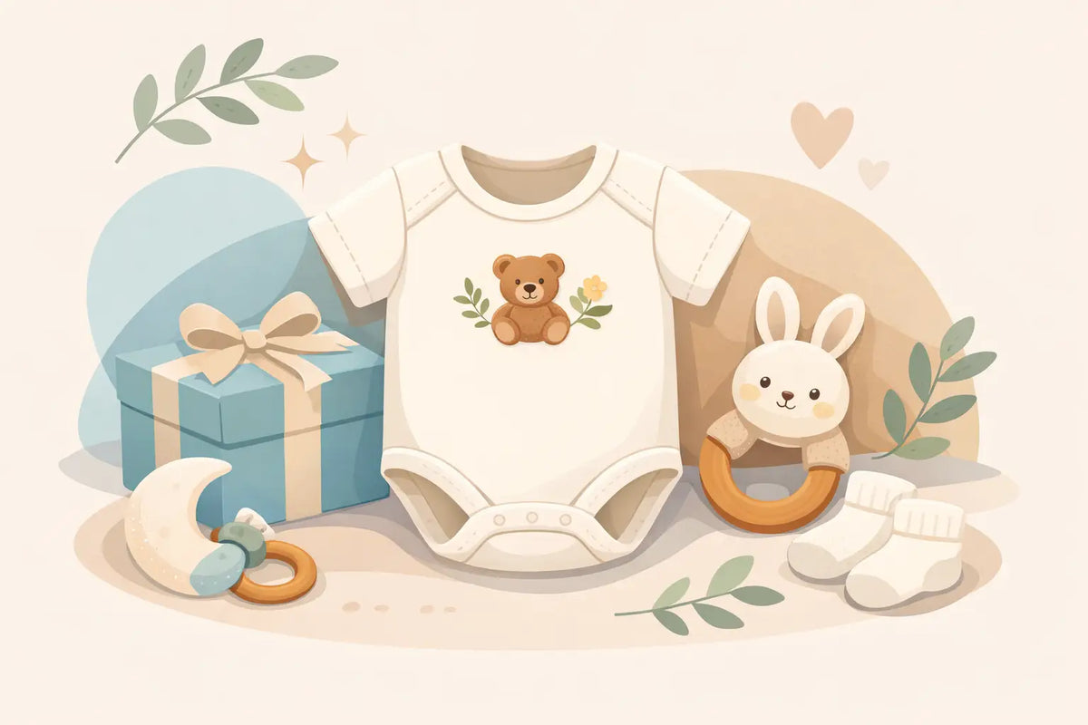 Why an Embroidered Baby Bodysuit Gift Works