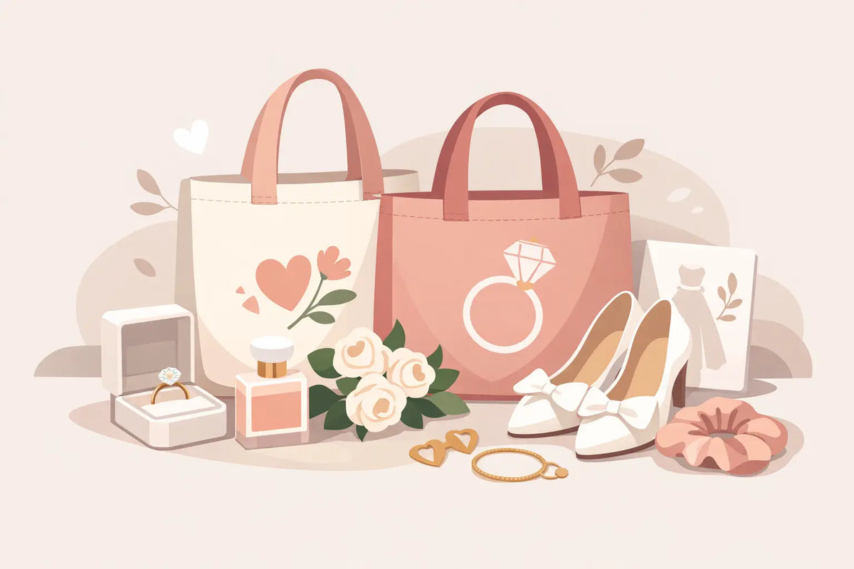 How to Choose Bridal Tote Bags That Feel Personal