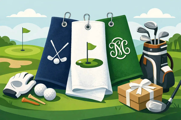 Custom Embroidered Golf Towel Gift Ideas