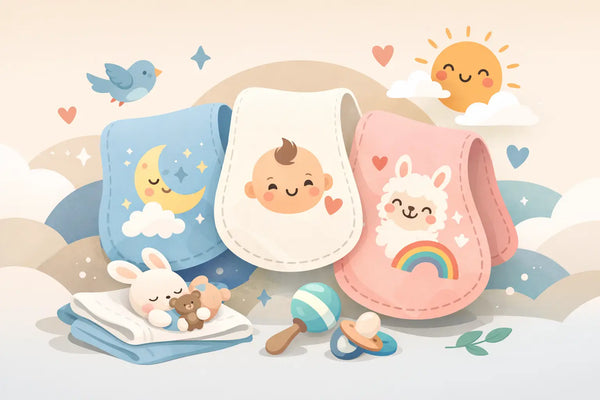 Custom Baby Burp Cloth Sayings to Make Them Smile