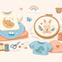 18 Ideas for What to Embroider on Baby Clothes
