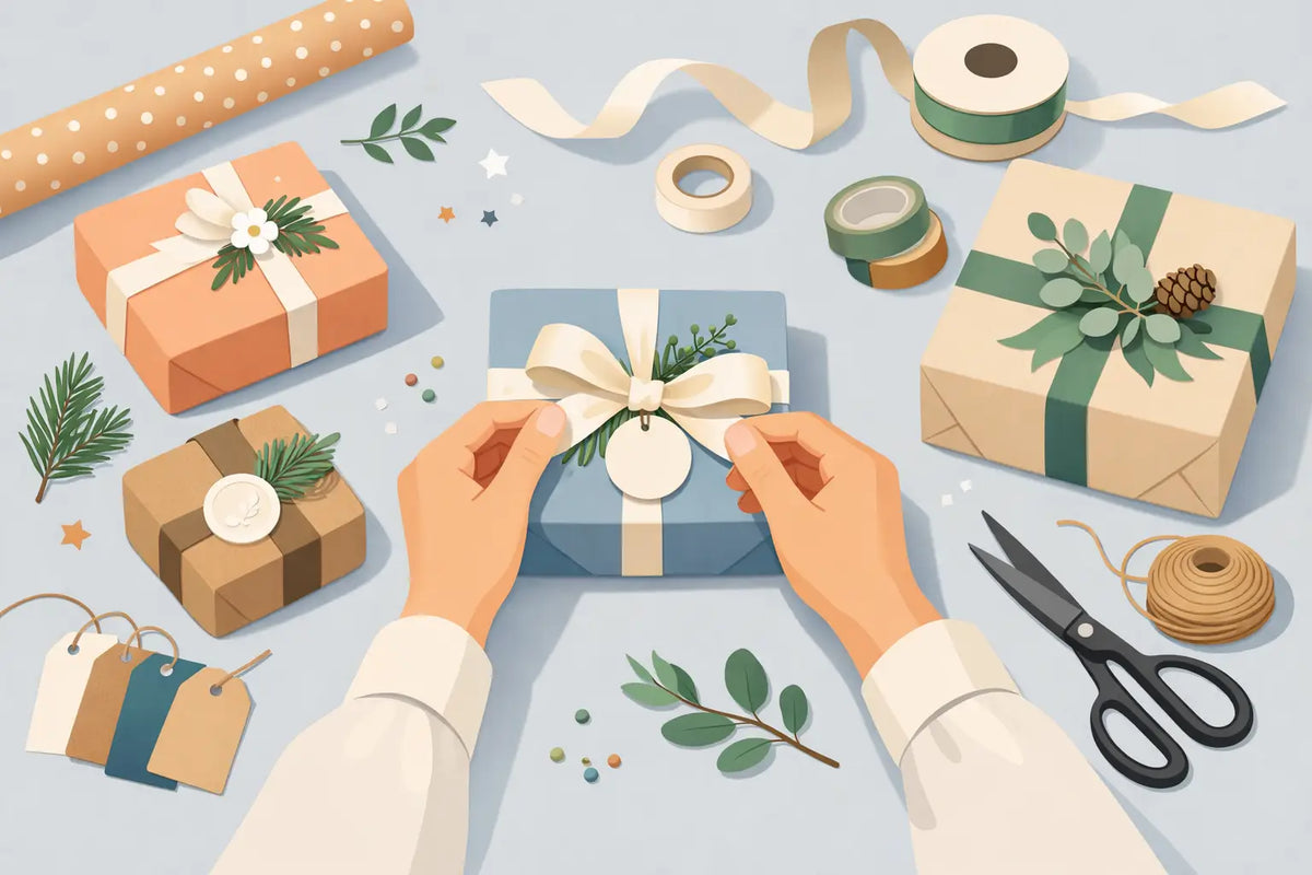 How to Wrap Personalized Presents Beautifully