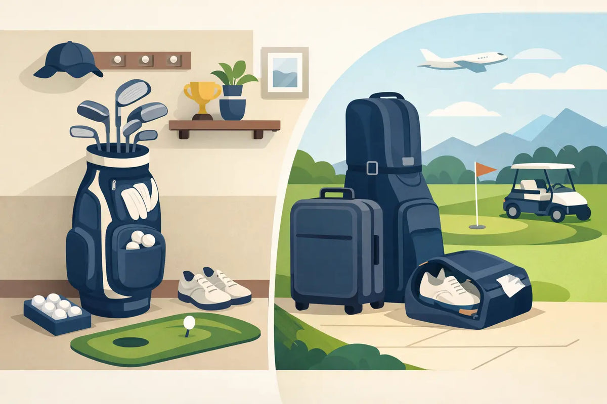 How to Organize Golf Gear at Home and On the Go