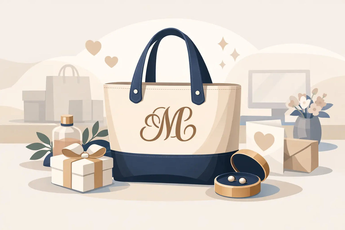 Why a Monogrammed Tote Bag Gift Works