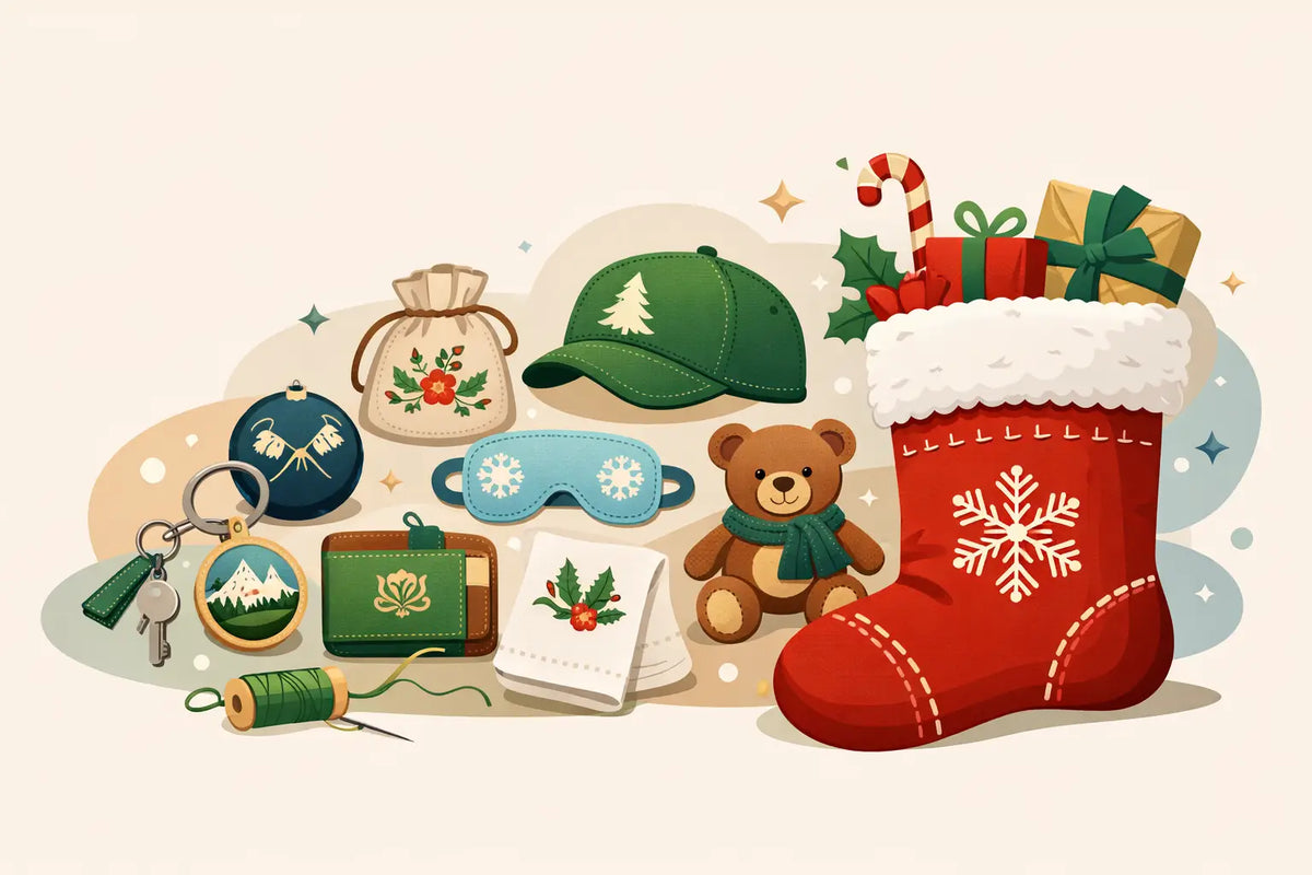 12 Best Embroidered Stocking Stuffer Ideas