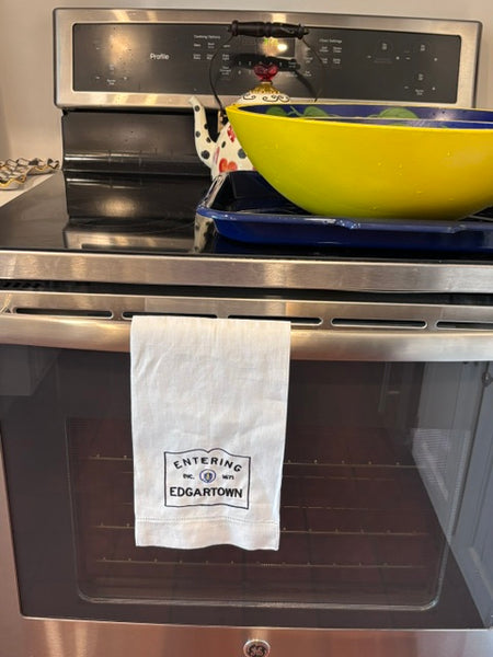 Entering Edgartown Linen Guest Towel