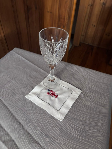 Preppy Lobster With Cocktail Cocktail Napkins