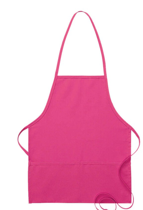 Personalized two pocket 22" Bib Apron