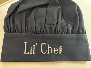 Personalized Child Apron and Chef Hat Set
