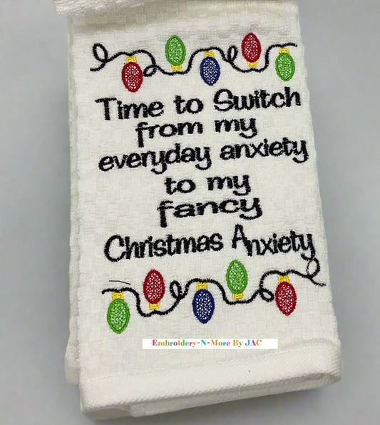 Christmas Loading Hand Towel