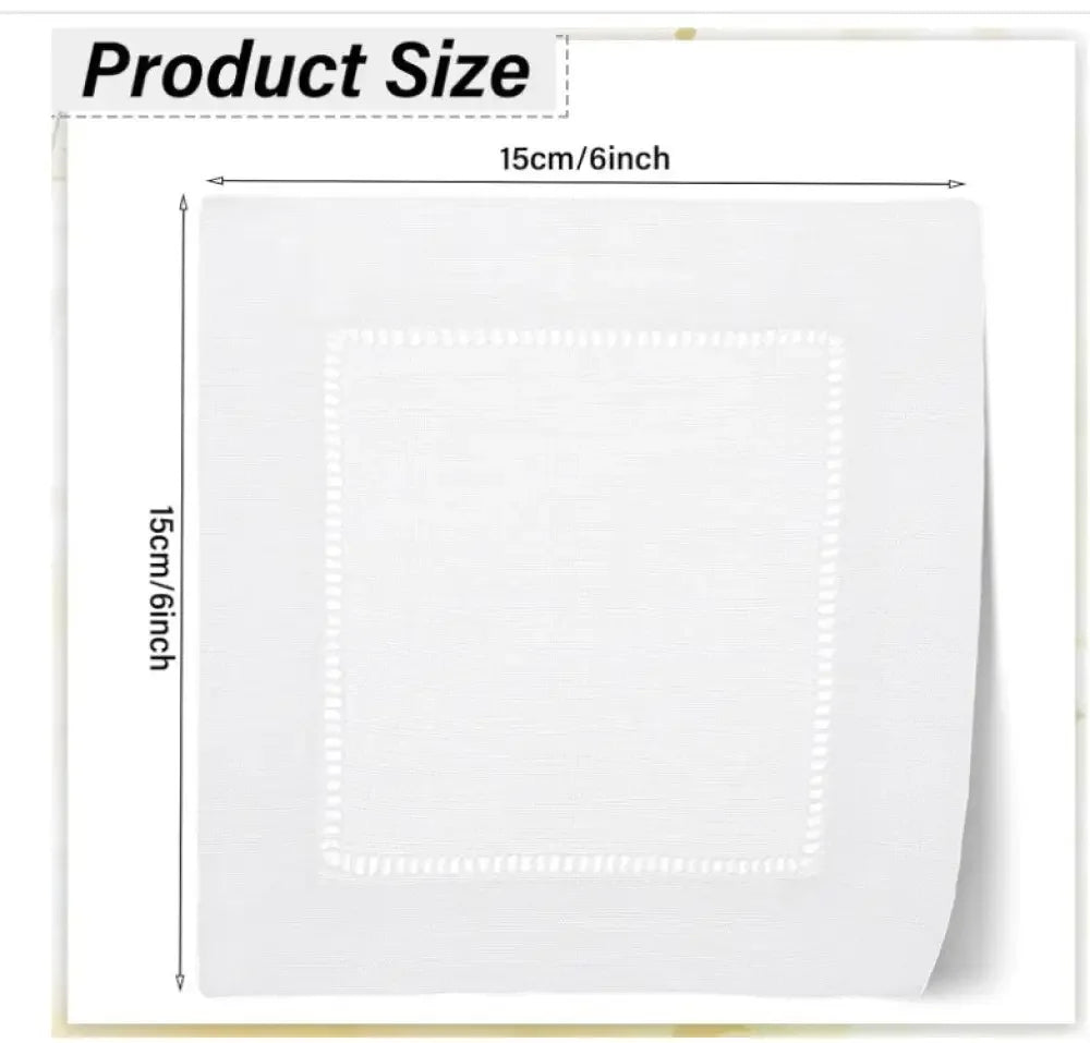 Custom Text Cocktail Napkin Set - Embroidery - N - More By JAC