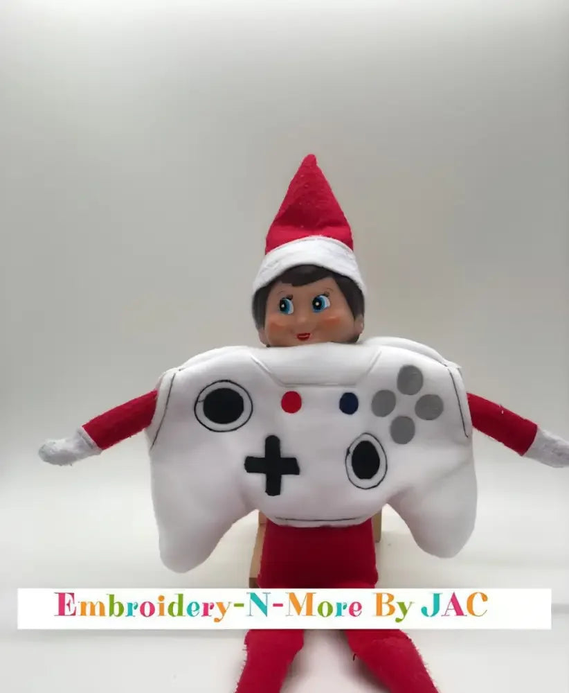 Game Controller Elf Costume - Embroidery - N - More By JAC