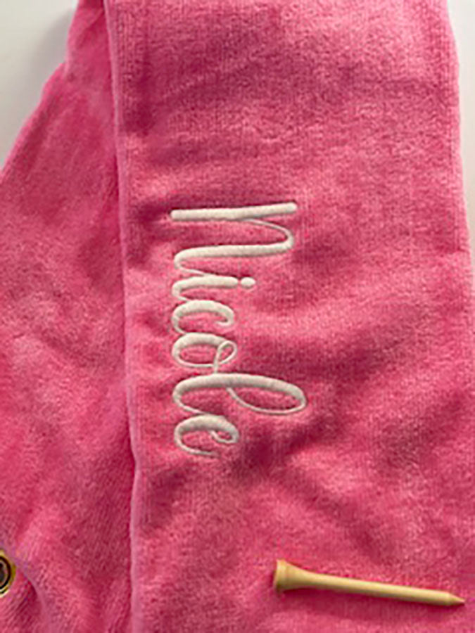 Personalized Golf Towel