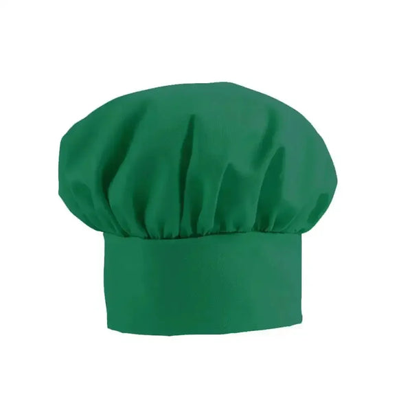 Green child chef hat for personalized kitchen or cooking gift