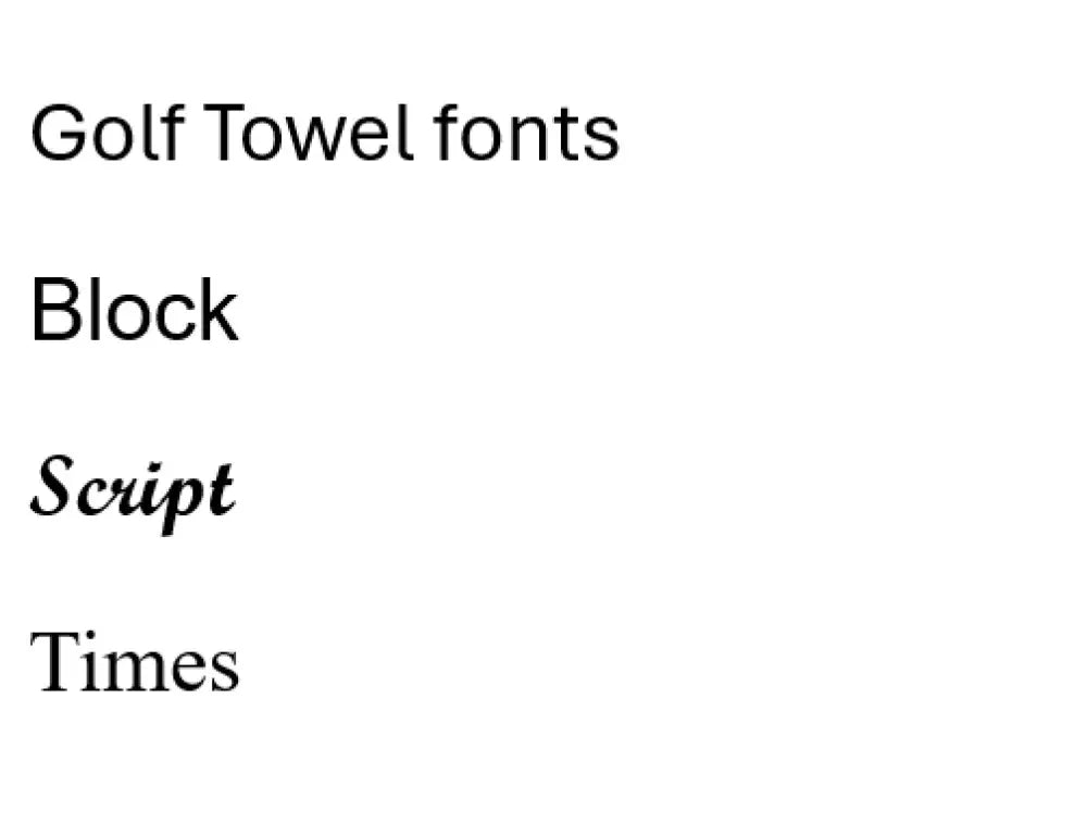 Golf Tee USA flag Embroidered Golf Towel - Embroidery - N - More By JAC