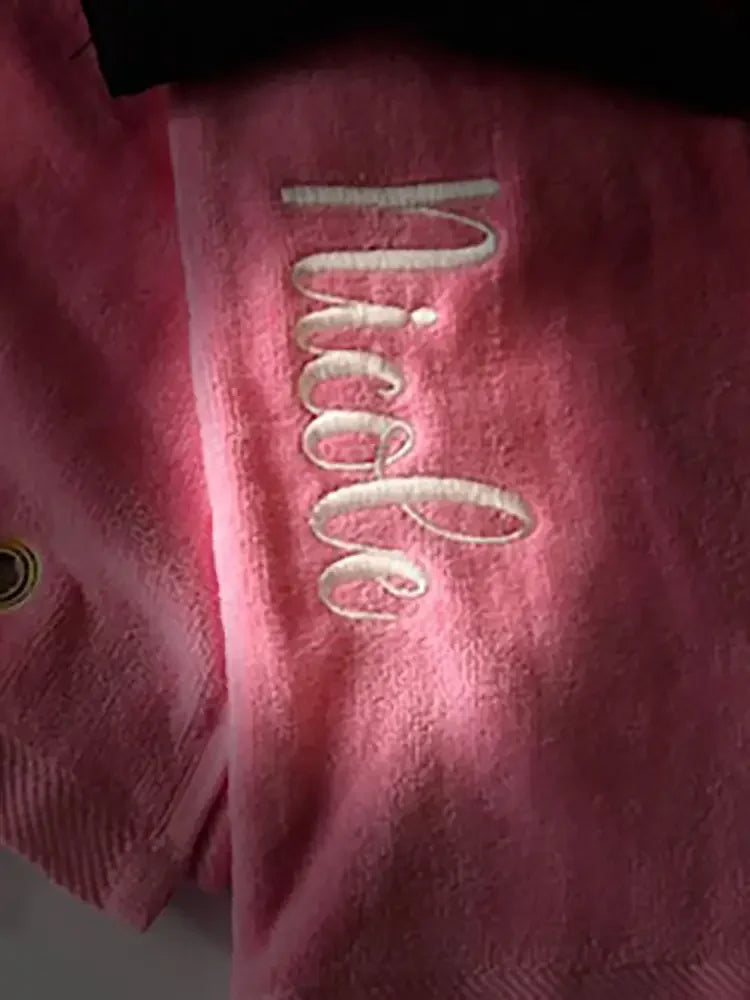 Personalized Golf Towel - Embroidery - N - More By JAC