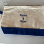 Diapers & Wipes Embroidered Bag